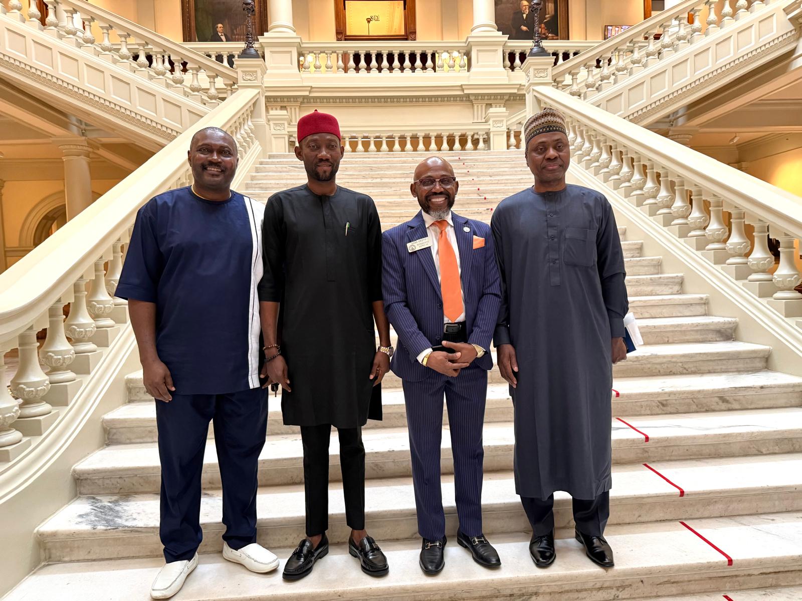 Visit of the Nigeria USA Parliamentary Friendship Group to Georgia Capitol